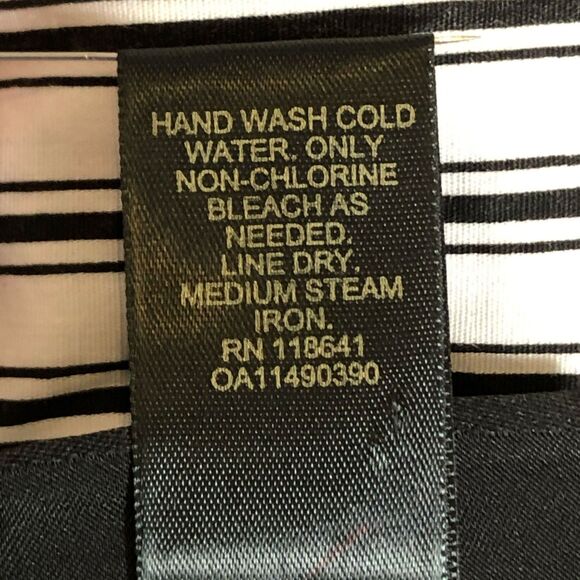 Lane Bryant Striped Button-Up Top Size 14 - Picture 5 of 5